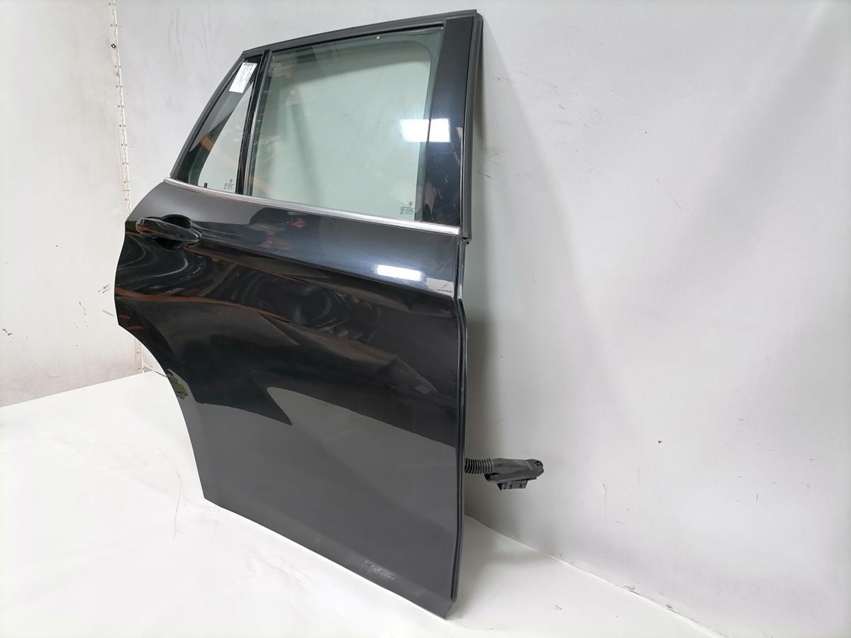 BMW X1 E84 original T&uuml;r hinten rechts 475 Blacksapphire Rohbau Bj.2013